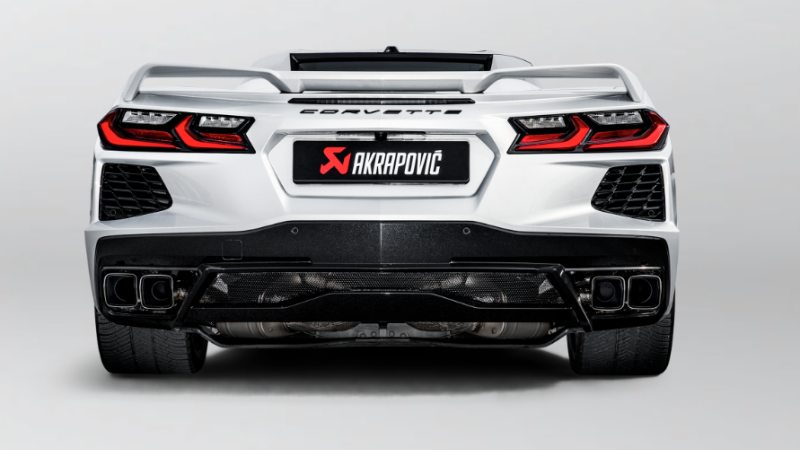 Photo of Akrapovic Slip-On Line Titanium Exhaust (C8 Stingray 2024) for the Chevrolet Corvette C6/C7 - Image 4